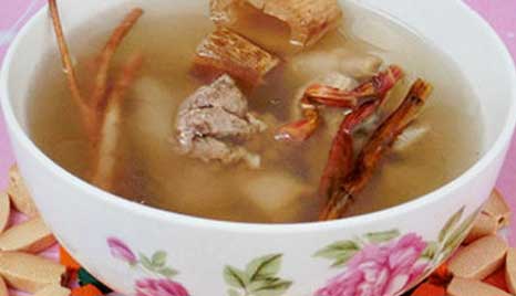 石斛云苓红参炖猪瘦肉